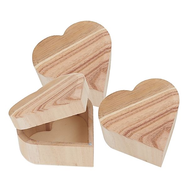 VBS Truhe Holzkästchen Herz, 10,5 cm günstig online kaufen