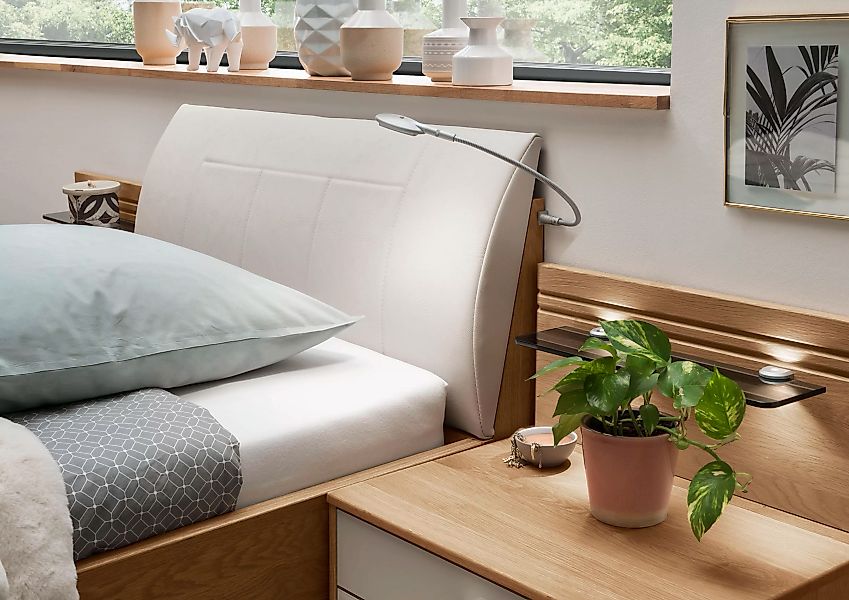 WIEMANN Bett "Kiruna, Made in Germany, formschön und stilvoll", in Komforth günstig online kaufen