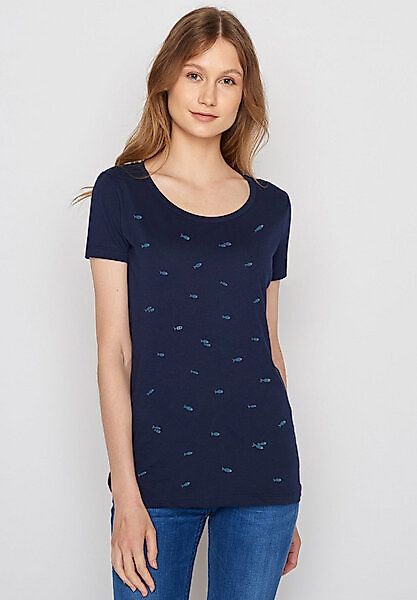 Animal Fish Swarm Loves - T-shirt Für Damen günstig online kaufen