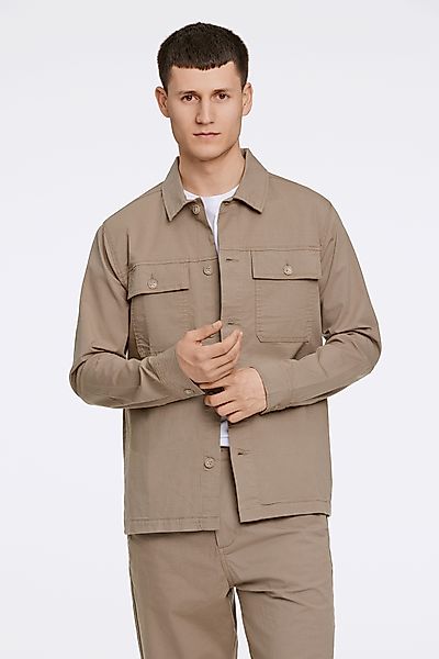 LINDBERGH Hemdjacke, mit Logostickerei unten links günstig online kaufen