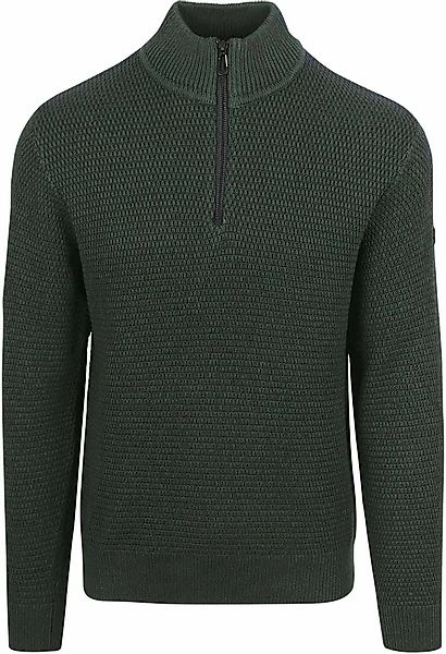 NO EXCESS Rollkragenpullover No Excess Halber Reißverschluss Pullover Melan günstig online kaufen