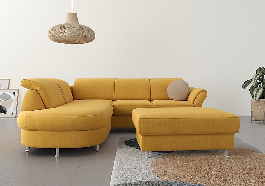 sit&more Ecksofa Apulia L-Form, wahlweise Bettfunktion, günstig online kaufen
