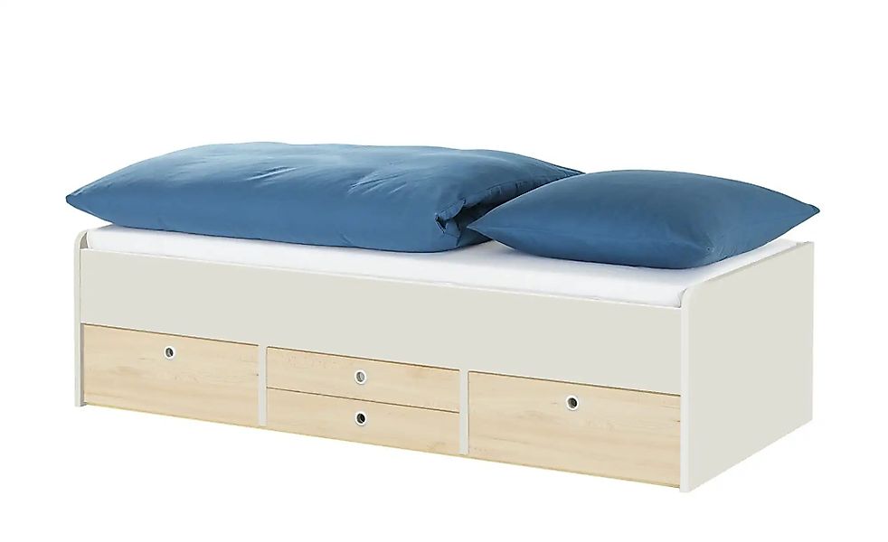 Schubkastenbett  Grow Up ¦ grau ¦ Maße (cm): B: 127 H: 54,5 Betten > Bettge günstig online kaufen