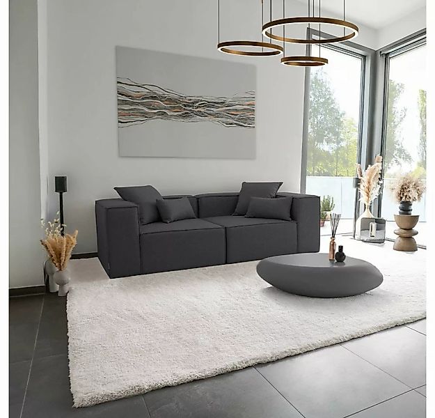 HOME DELUXE Sofa Modulares Sofa VERONA S, 2 Teile, 238x68x119cm l inkl. Kis günstig online kaufen