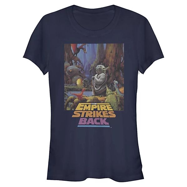 Star Wars - Classic Yoda Logo - Frauen T-Shirt günstig online kaufen
