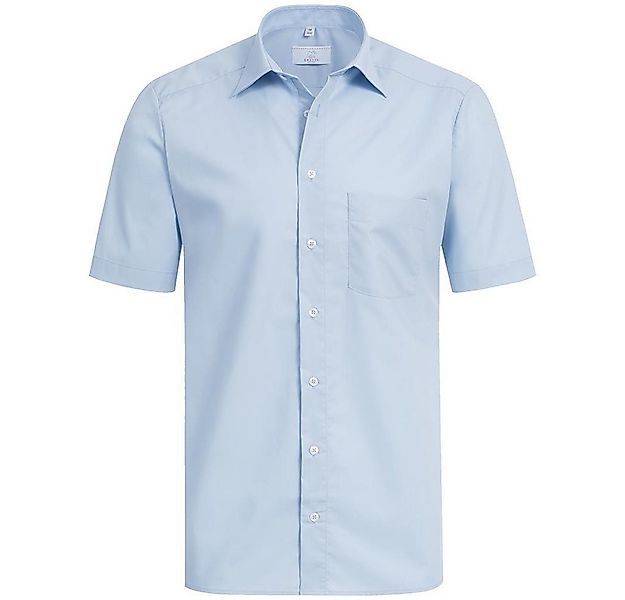 GREIFF Kurzarmhemd Greiff Corporate Hemd BASIC Herren OEKO TEX® Hellblau 45 günstig online kaufen