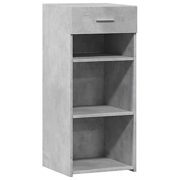 vidaXL Sideboard Sideboard Betongrau 40x42,5x93 cm günstig online kaufen