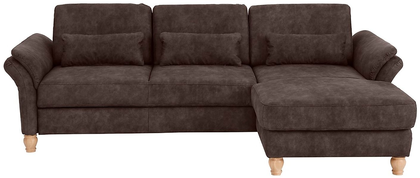 Home affaire Ecksofa »Palace L-Form« incl. Sitztiefenverstellung, wahlweise günstig online kaufen