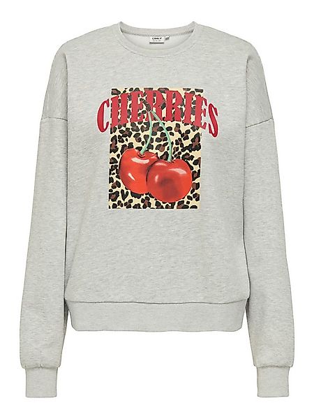 ONLY Sweatshirt ONLJOLANA L/S O-NECK BERRY PRINT CS SWT günstig online kaufen