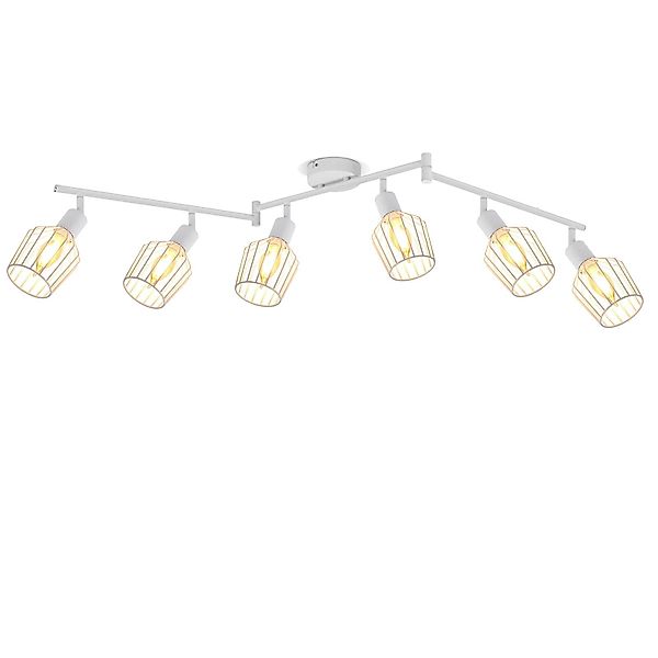 Nettlife LED Deckenspots Schwarz Weiß E14 günstig online kaufen