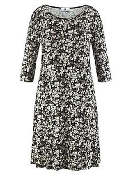 Jersey-Kleid 3/4-Arm Anna Aura schwarz günstig online kaufen