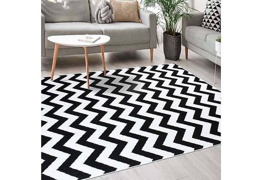 Mazovia Designteppich Modern Teppich Kurzflor Wohnzimmerteppich Robust und günstig online kaufen
