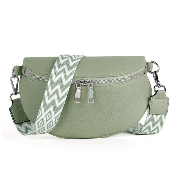 TAN.TOMI Schultertasche Damen Bauchtasche Gürteltasche Umhängetasche günstig online kaufen