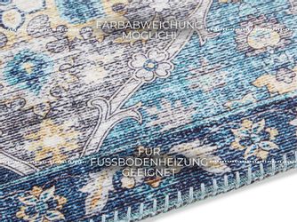 ELLE DECORATION Teppich "Kashmir Ghom" rechteckig 5 mm Höhe Orientalisch, L günstig online kaufen