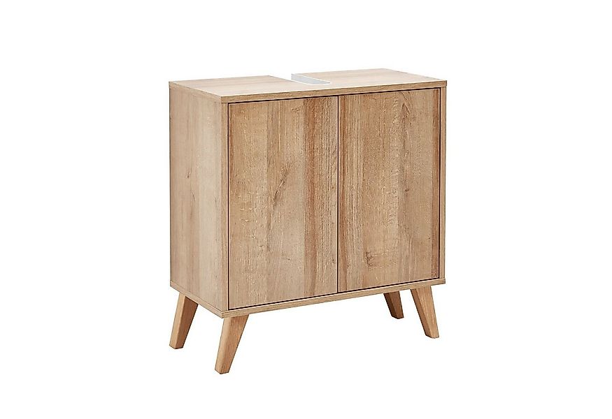 FACKELMANN Badmöbel-Set Finn Waschbeckenunterschrank 60 cm breit mit Füßen, günstig online kaufen