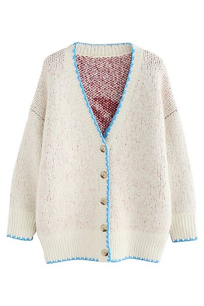 Next Strickjacke Strickjacke mit Knöpfen, Hummer (1-tlg) günstig online kaufen