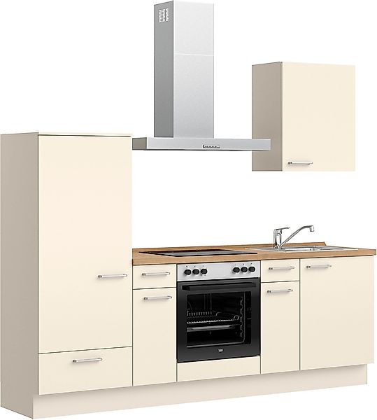 nobilia Küchenzeile ""Touch I"" vormontiert, Ausrichtung wählbar, Breite 24 günstig online kaufen