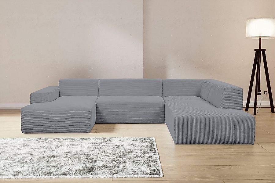 WERK2 Wohnlandschaft "Zeus viel Platz, Breite 330cm, modern und zeitlos, U- günstig online kaufen