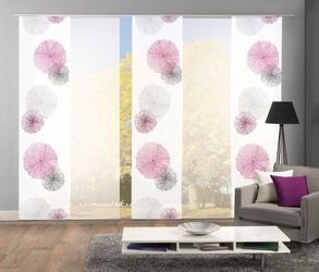 HOME WOHNIDEEN Schiebegardine "SCOPPIO" Paneelwagen 5 Stk. tlg. HxB: 245x60 günstig online kaufen