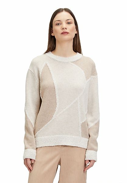 Betty&Co Strickpullover "Damen mit Intarsie" 1 Stk. Struktur günstig online kaufen