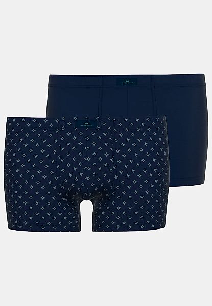 GÖTZBURG Boxershorts "Bray", (2er Pack), mit stilvollem Musterdesign günstig online kaufen
