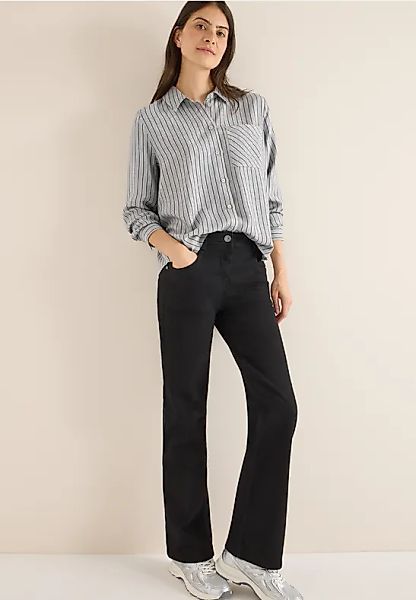 Streifen Flanell-Hemdbluse günstig online kaufen