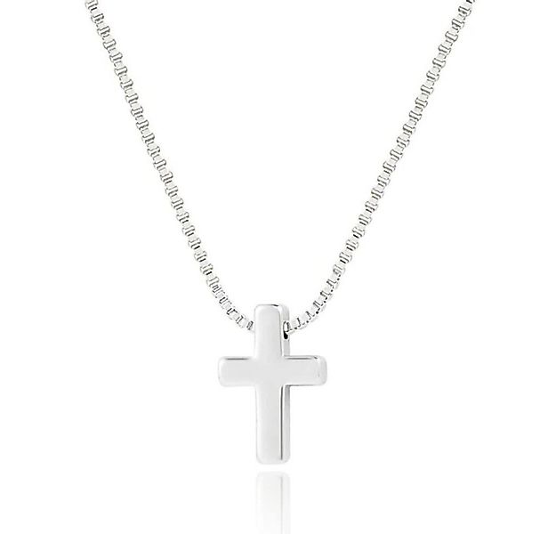 ROUGEMONT Kreuzkette Moderne Kreuzkette Halskette 18K Vergoldung Hypoallerg günstig online kaufen