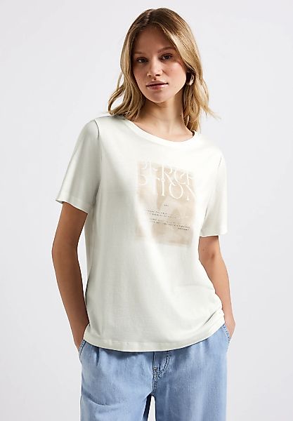 STREET ONE T-Shirt, mit Frontprint günstig online kaufen