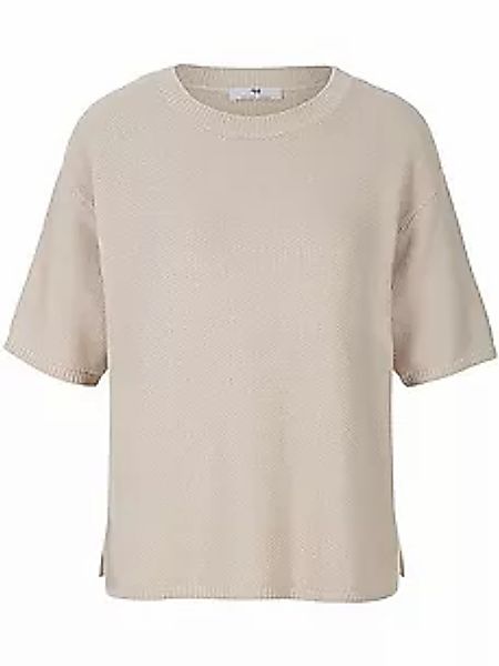 Pullover 1/2-Arm aus 100% Baumwolle Peter Hahn beige günstig online kaufen