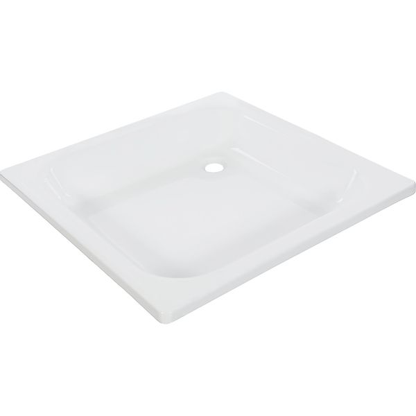 baliv Duschwanne DW-90.60 E Quadrat 90 cm x 90 cm Weiß günstig online kaufen