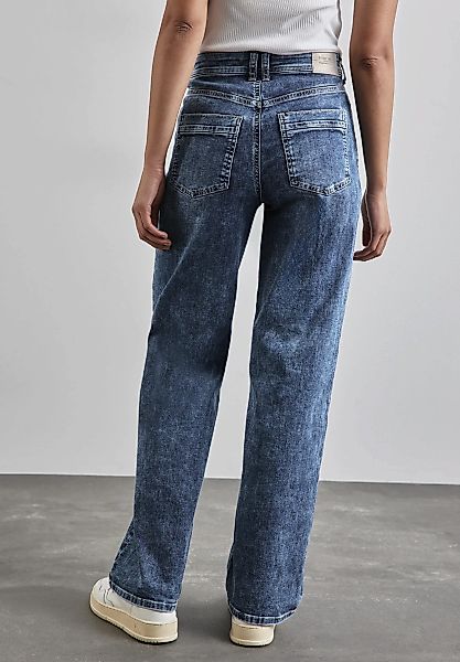 STREET ONE Weite Jeans, High Waist günstig online kaufen