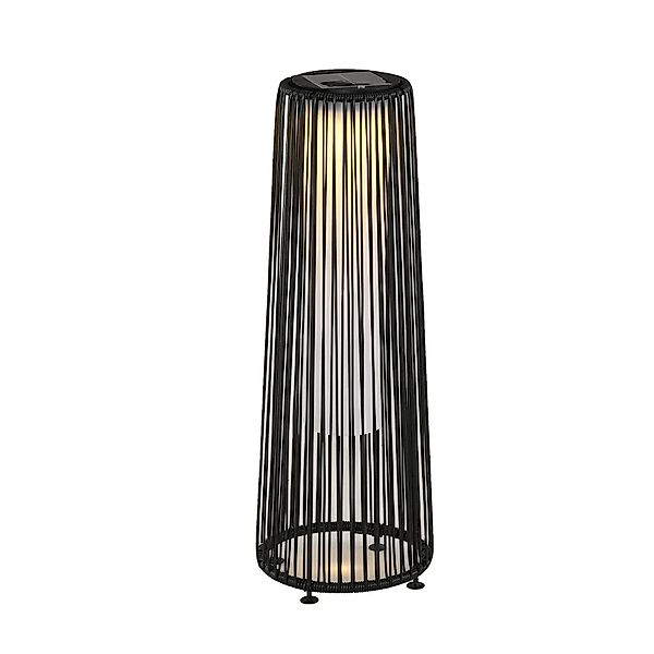 BlingBin LED Gartenleuchte Solarlampe Rattan mit günstig online kaufen