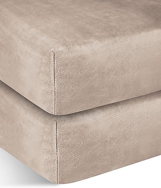 Aspero Bettlaken 2 Flanell-Spannbettlaken PERPIGNAN, Flanell, Gummizug: run günstig online kaufen