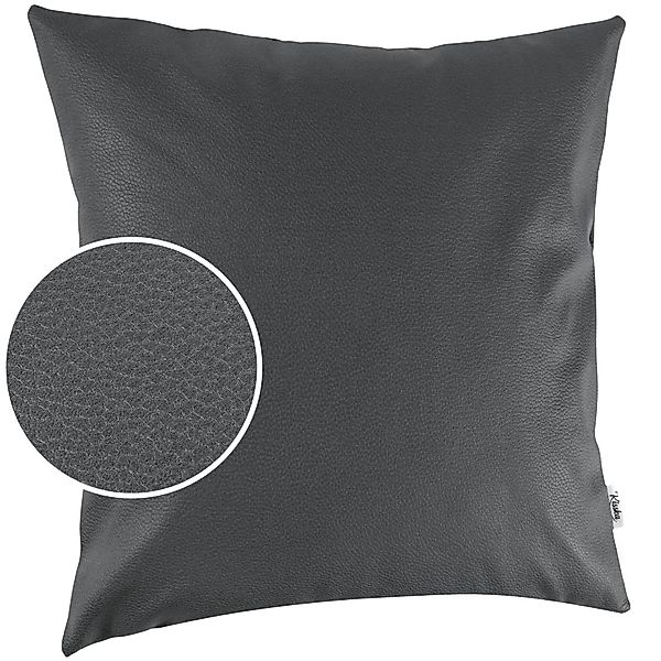 Kisska Dekokissen Kissenhülle KUMO atmungsaktive Kunstleder günstig online kaufen
