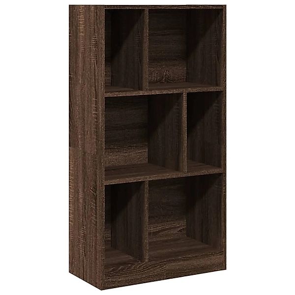 vidaXL Bücherregal Bücherregal Braun Eichen-Optik 57x28,5x107,5 günstig online kaufen