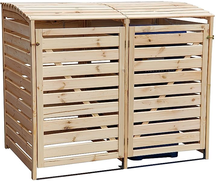 promadino Mülltonnenbox Vario III, für 2 günstig online kaufen