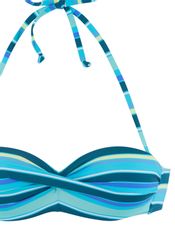 s.Oliver Bügel-Bandeau-Bikini-Top "Fun" im trendigen Streifen-Design günstig online kaufen