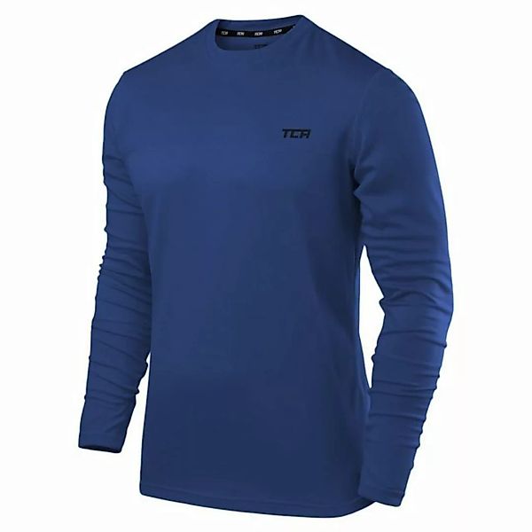 TCA Langarmshirt TCA Herren Langarm Laufshirt - Blau, XL (1-tlg) günstig online kaufen