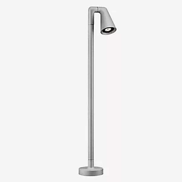 Flos Belvedere Pollerleuchte LED, grau, 93 cm günstig online kaufen