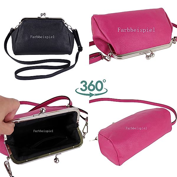 MIRROSI Umhängetasche Damen Crossbody Bag, Echtleder günstig online kaufen