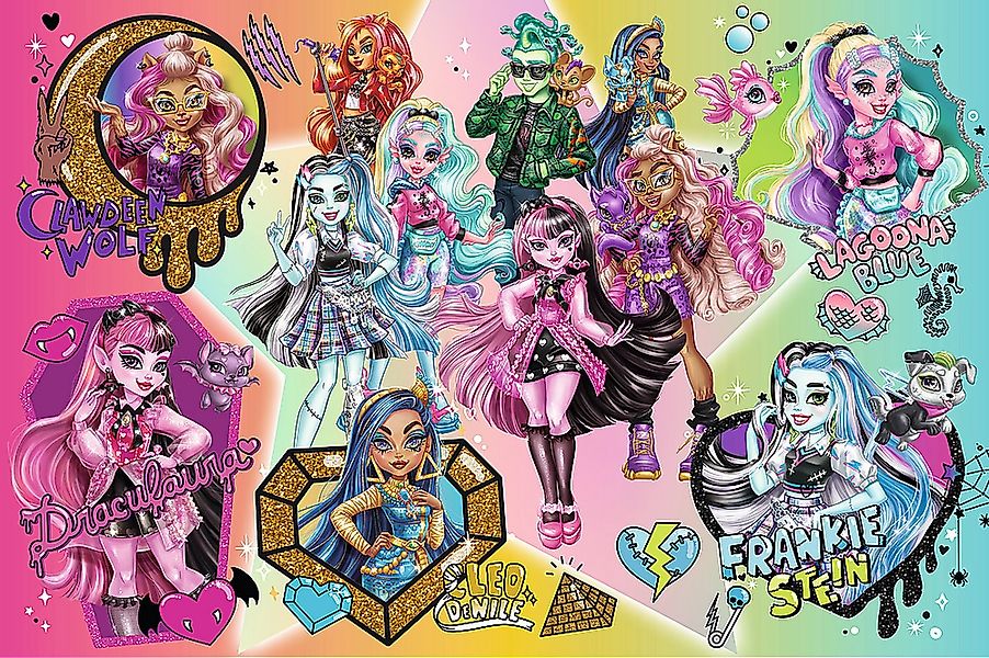 Trefl GmbH Puzzle Monster High, Einmal Zombie, immer Zombie, Puzzleteile günstig online kaufen