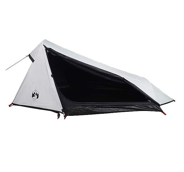 vidaXL Tunnelzelt Tunnel-Campingzelt 1 Person Weiß Verdunkelt Wasserdicht, günstig online kaufen