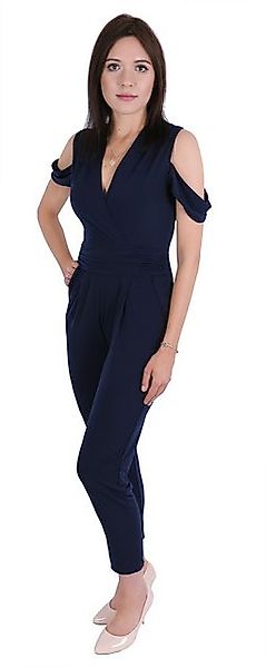 Sarcia.eu Culotte-Overall John Zack Marineblauer schulterfreier Jumpsuit M günstig online kaufen