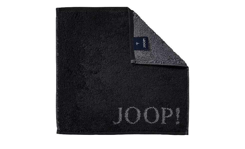 JOOP! Seiftuch  Joop 1600 Classic Doubleface ¦ schwarz ¦ 100% Baumwolle ¦ M günstig online kaufen