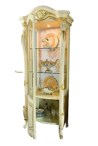 JVmoebel Vitrine Kommoden Schränke Glas Schrank Barock Rokoko Kommoden Vitr günstig online kaufen