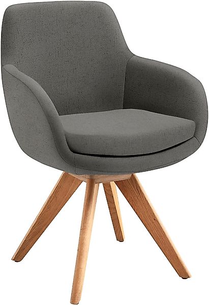 Musterring Esszimmerstuhl »Tavia« (Set) 2 Stk.Stativgestell Eiche Bianco, D günstig online kaufen