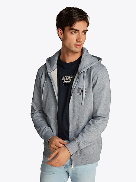 Tommy Hilfiger Kapuzensweatjacke "HILFIGER STACK HOODY ZT" günstig online kaufen