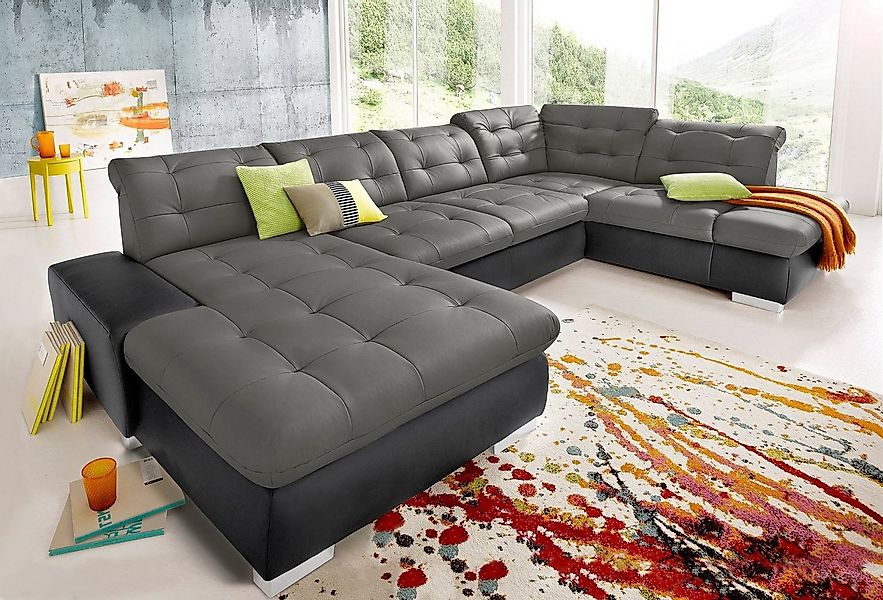 sit&more Wohnlandschaft "Palomino U-Form", wahlweise in XL oder XXL günstig online kaufen