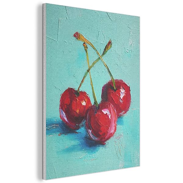 MuchoWow Gemälde Kirsche - Rot - günstig online kaufen