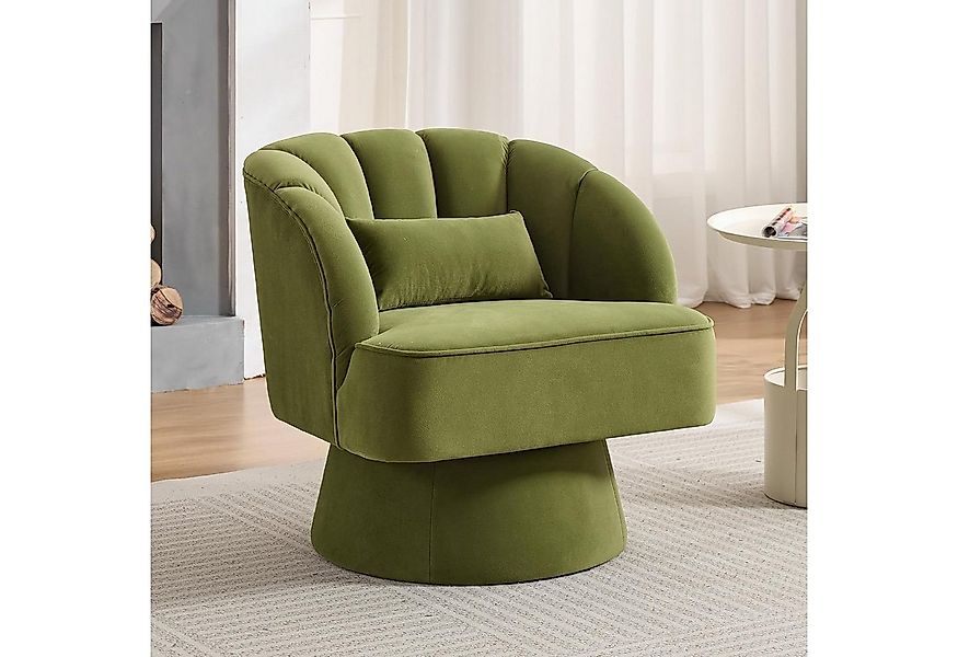 GarveeMore Sessel Sessel mit 360 Grad drehbare Kuscheltonnen-Akzentsofasess günstig online kaufen
